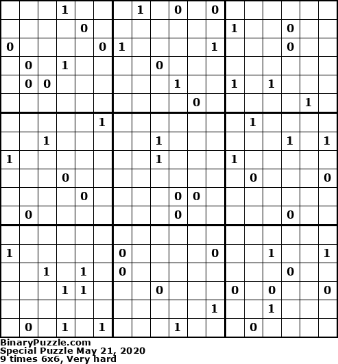 Binary Puzzle