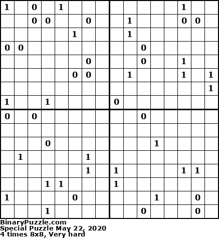 Binary Puzzle