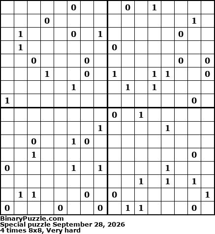 Binary Puzzle