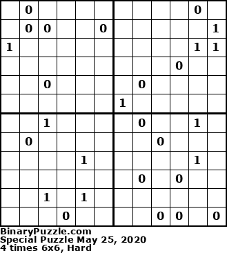 Binary Puzzle