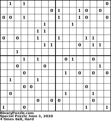 Binary Puzzle