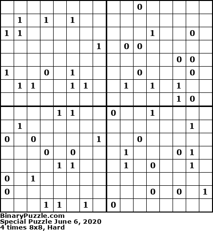 Binary Puzzle