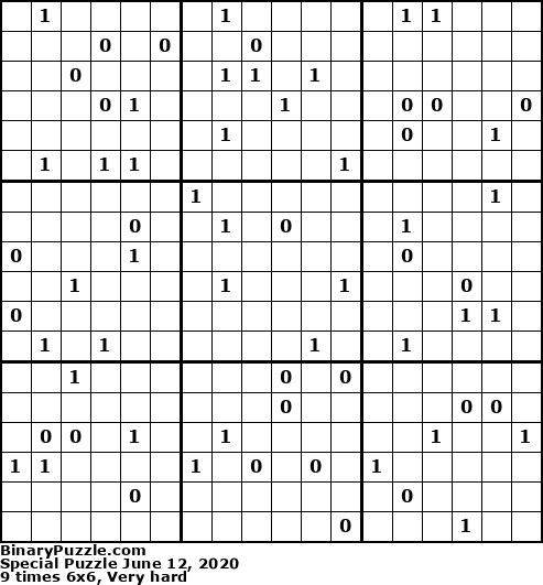 Binary Puzzle