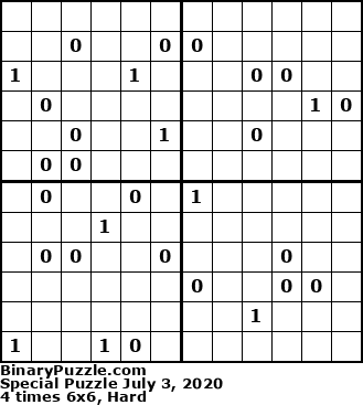 Binary Puzzle