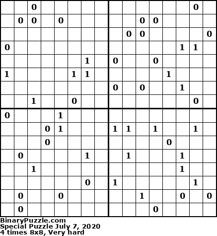 Binary Puzzle