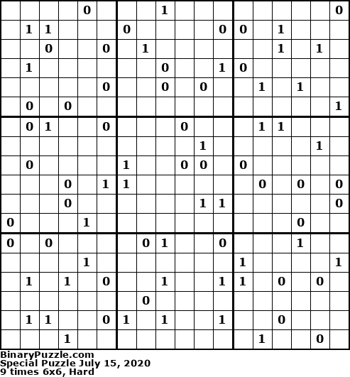 Binary Puzzle