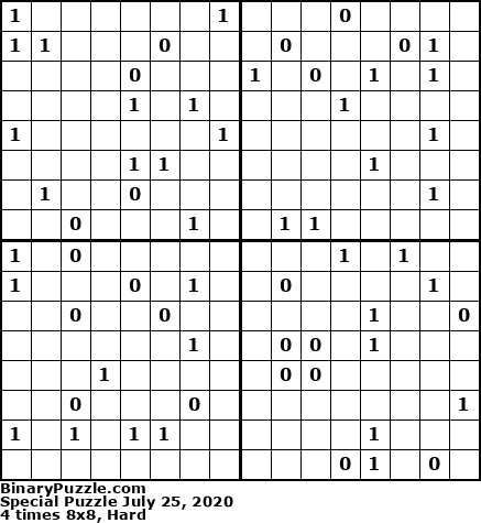 Binary Puzzle