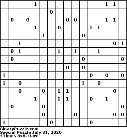 Binary Puzzle