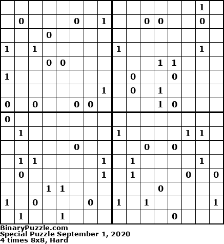 Binary Puzzle