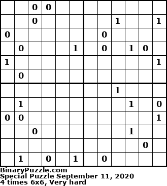 Binary Puzzle