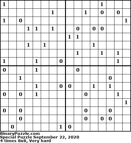 Binary Puzzle