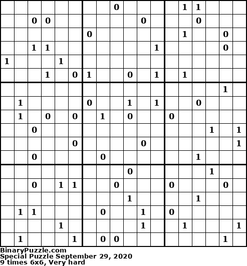 Binary Puzzle