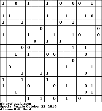 Binary Puzzle
