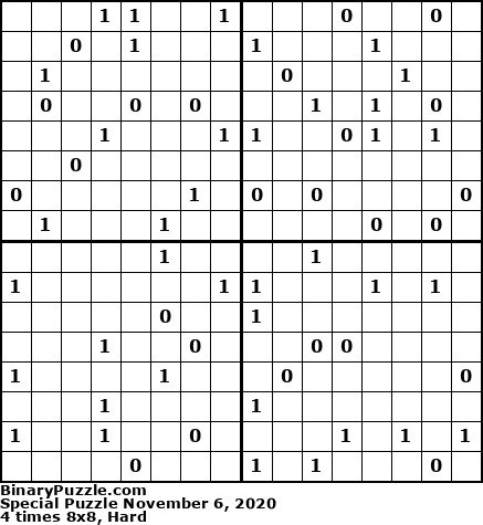 Binary Puzzle