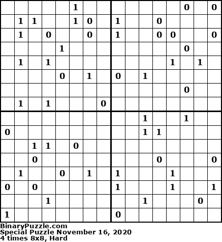 Binary Puzzle