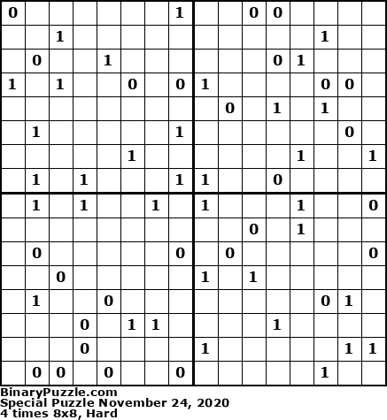 Binary Puzzle