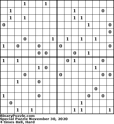 Binary Puzzle