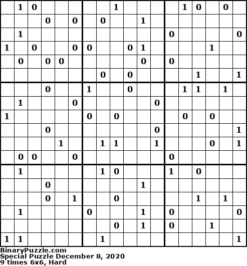 Binary Puzzle