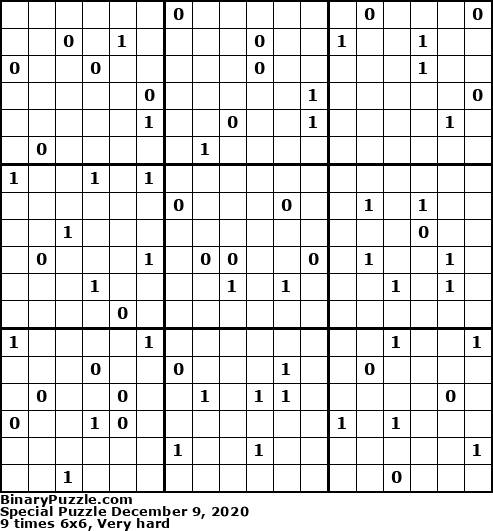 Binary Puzzle