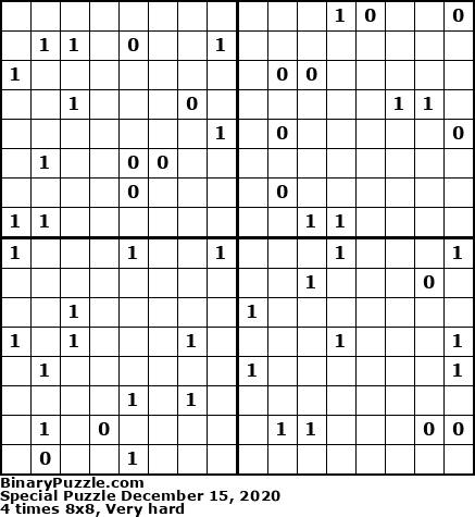 Binary Puzzle