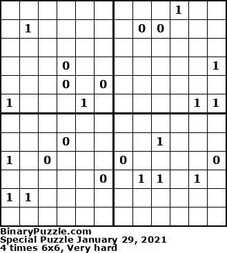 Binary Puzzle