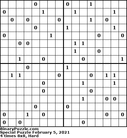 Binary Puzzle
