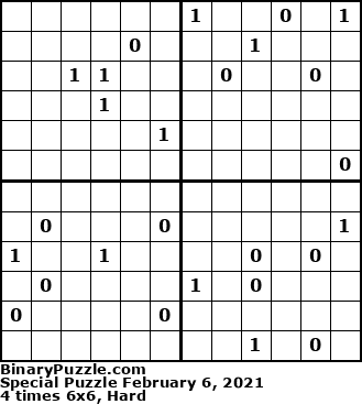 Binary Puzzle