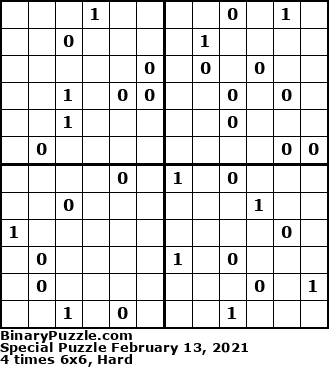 Binary Puzzle