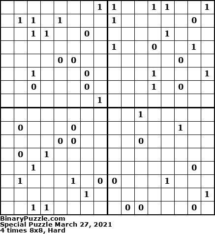 Binary Puzzle