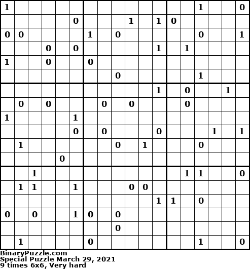 Binary Puzzle