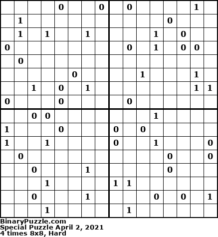 Binary Puzzle