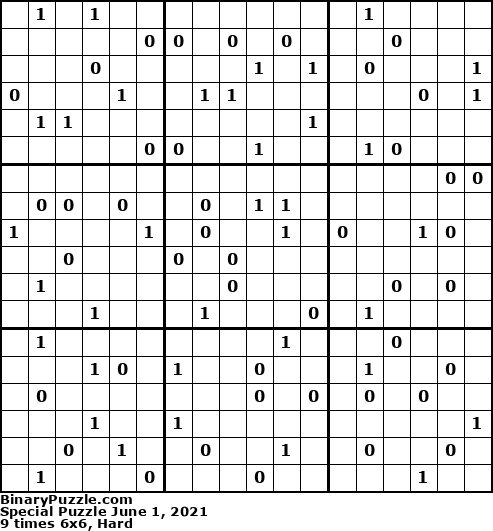 Binary Puzzle