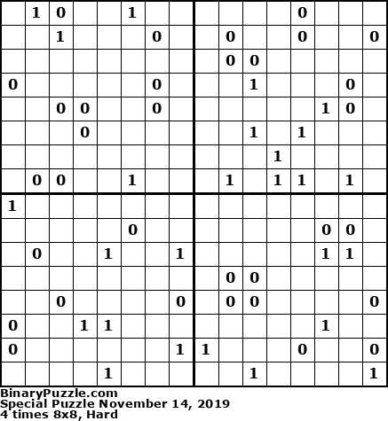 Binary Puzzle