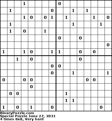 Binary Puzzle