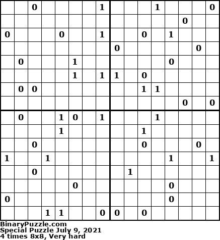 Binary Puzzle