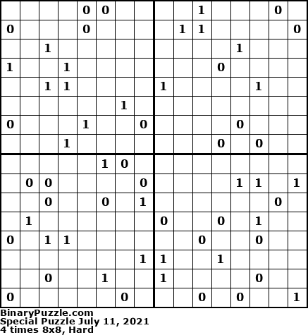 Binary Puzzle