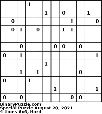 Binary Puzzle