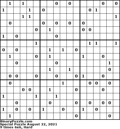 Binary Puzzle
