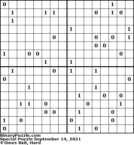 Binary Puzzle