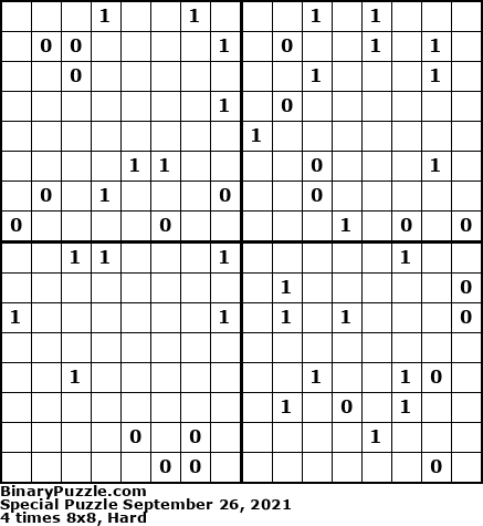 Binary Puzzle