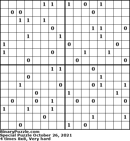 Binary Puzzle