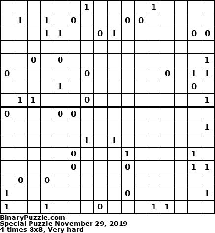 Binary Puzzle