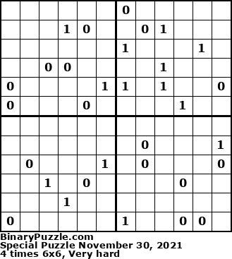 Binary Puzzle