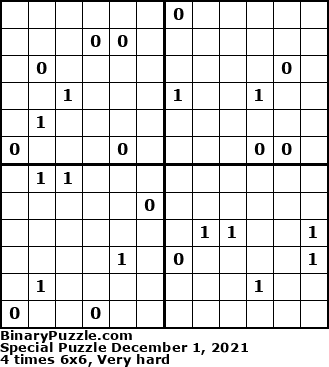Binary Puzzle