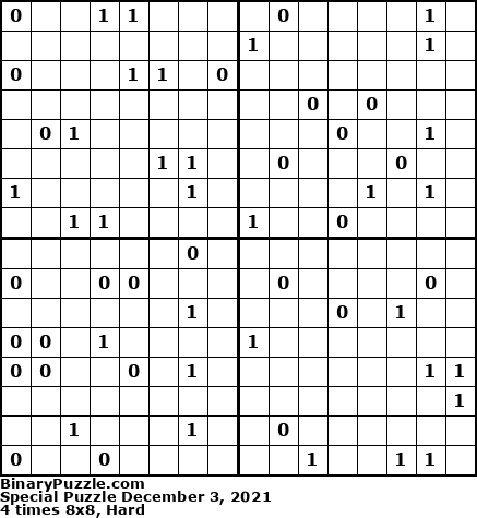 Binary Puzzle