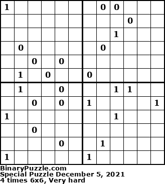Binary Puzzle