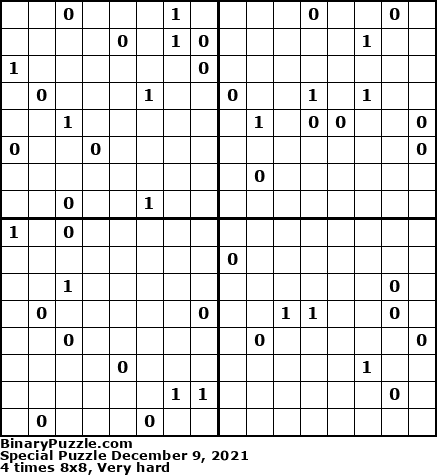 Binary Puzzle