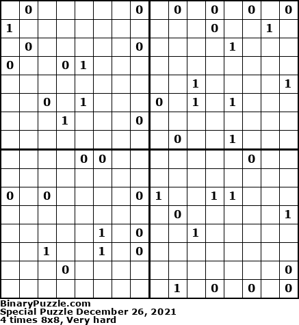 Binary Puzzle