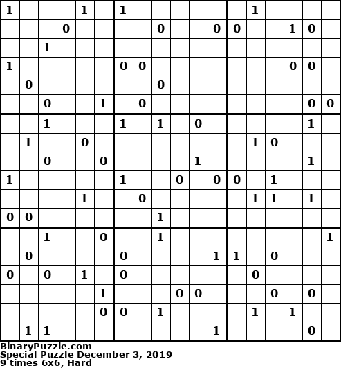 Binary Puzzle