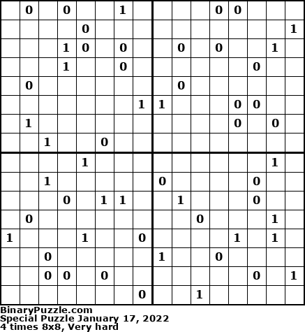 Binary Puzzle